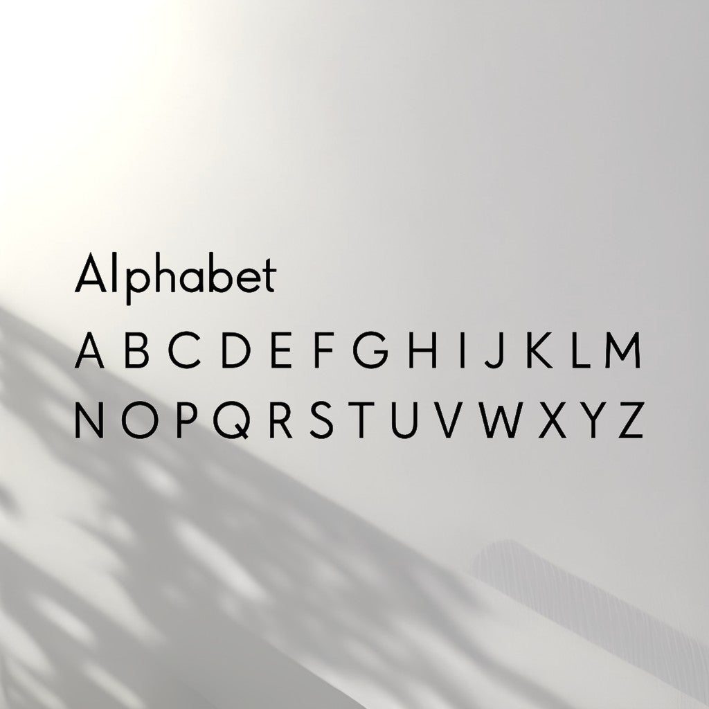 alphabet