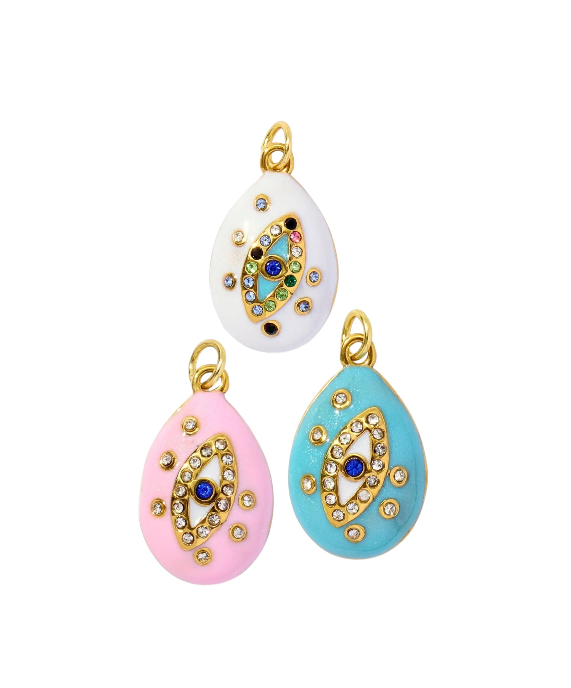 Protective Eye Celestial Necklace – Charm Edition